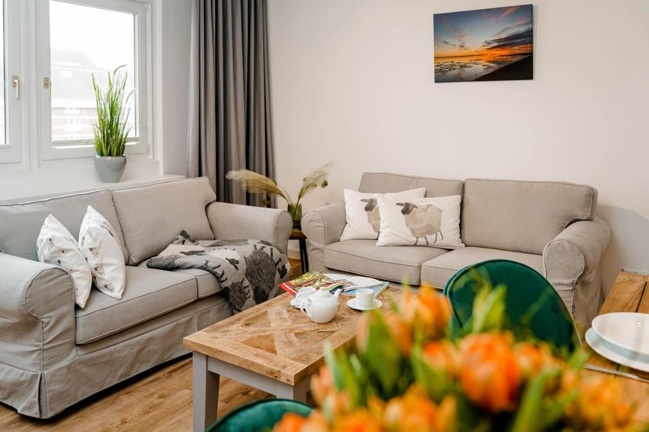 Penthouse Mit Meerblick Westerland Exteriér fotografie