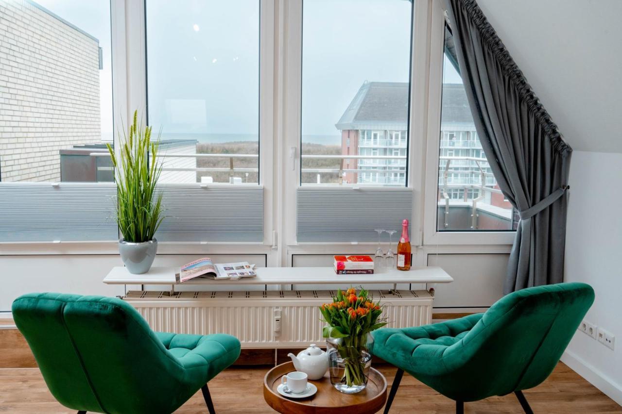Penthouse Mit Meerblick Westerland Exteriér fotografie