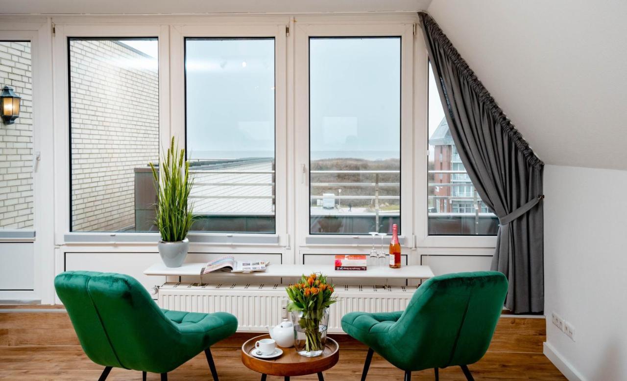 Penthouse Mit Meerblick Westerland Exteriér fotografie