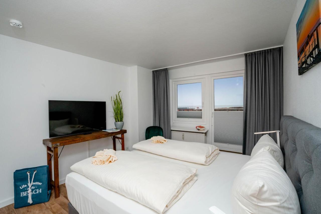 Penthouse Mit Meerblick Westerland Exteriér fotografie