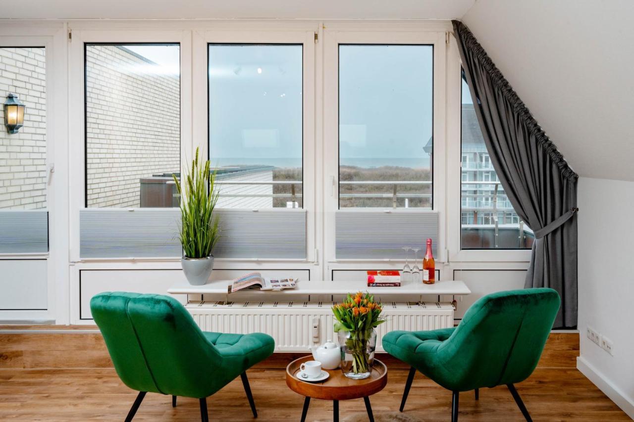 Penthouse Mit Meerblick Westerland Exteriér fotografie